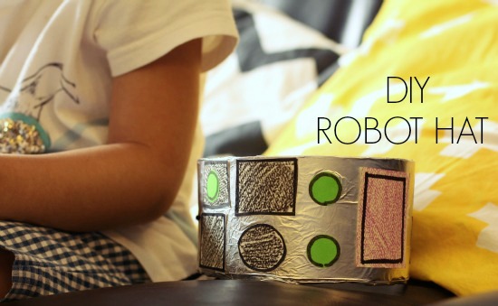 DIY for Kids Robot Hat