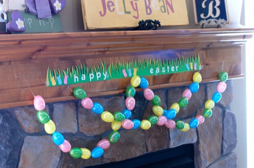 Plastic Egg Garland Results