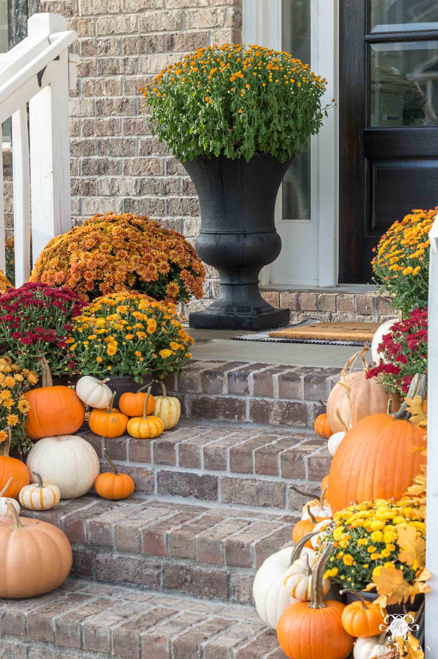 9 Ideas For Fall Front Porch Decor Make And Takes