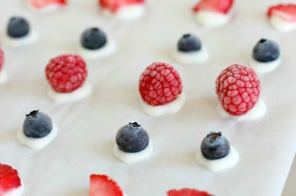 Frozen Fruit Yogurt Bites - YUM