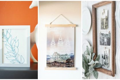 DIY picture frames