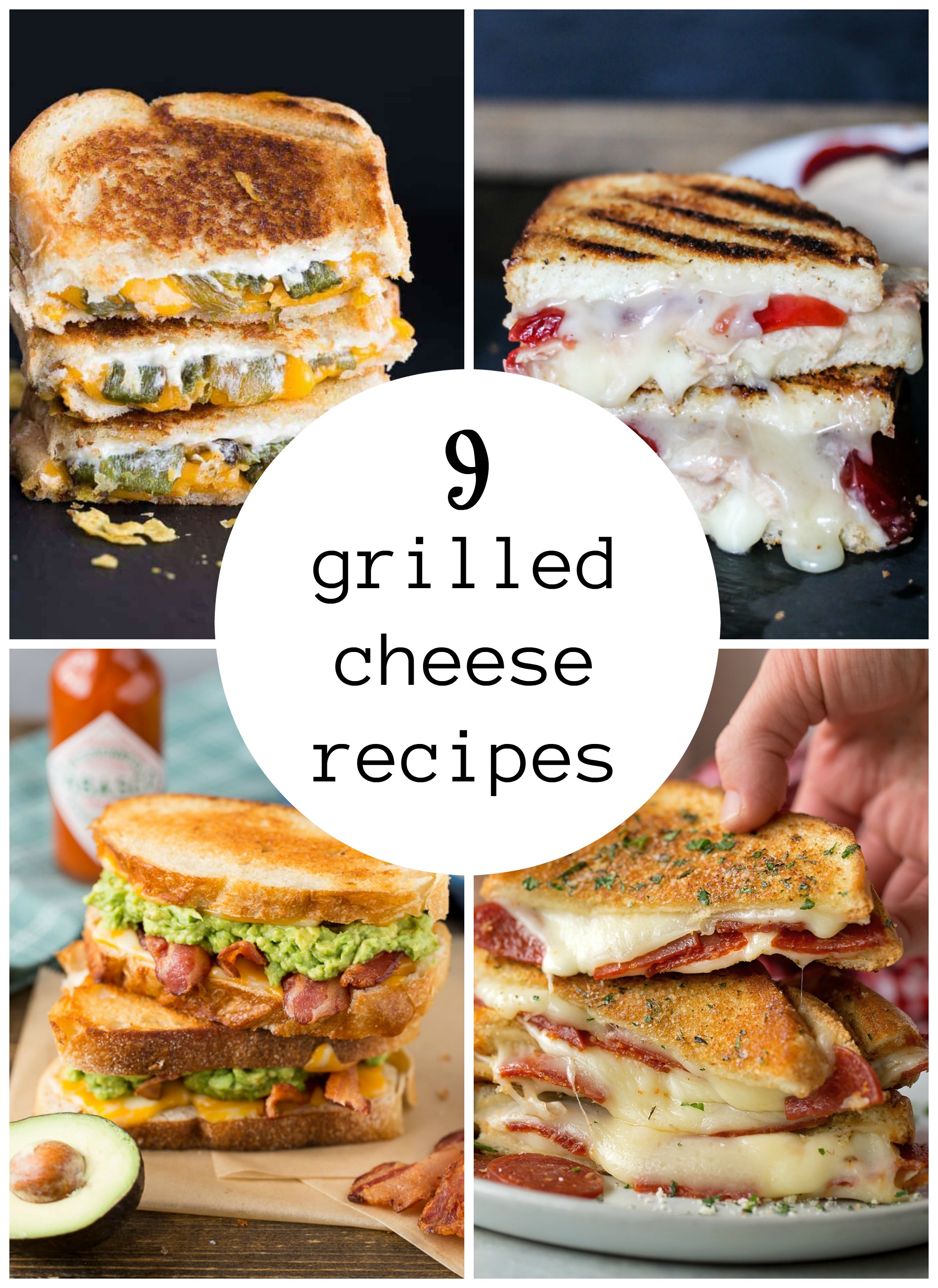 9 Grilled Cheese Sandwich Recipes