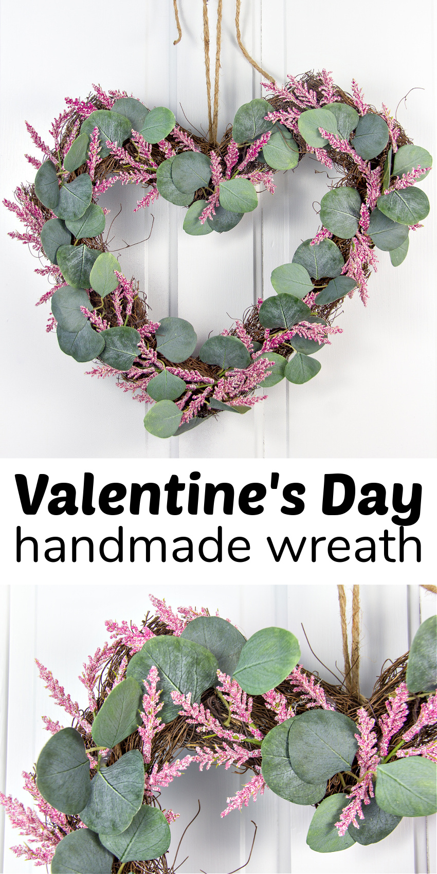 Valentine's Day Craft: Tissue Wreath - Hands On As We Grow®