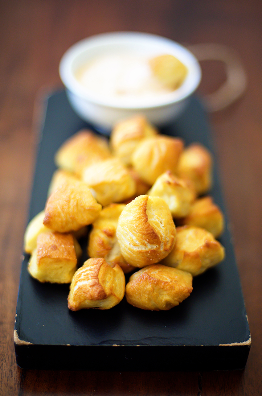 Homemade Pretzel Bites recipe