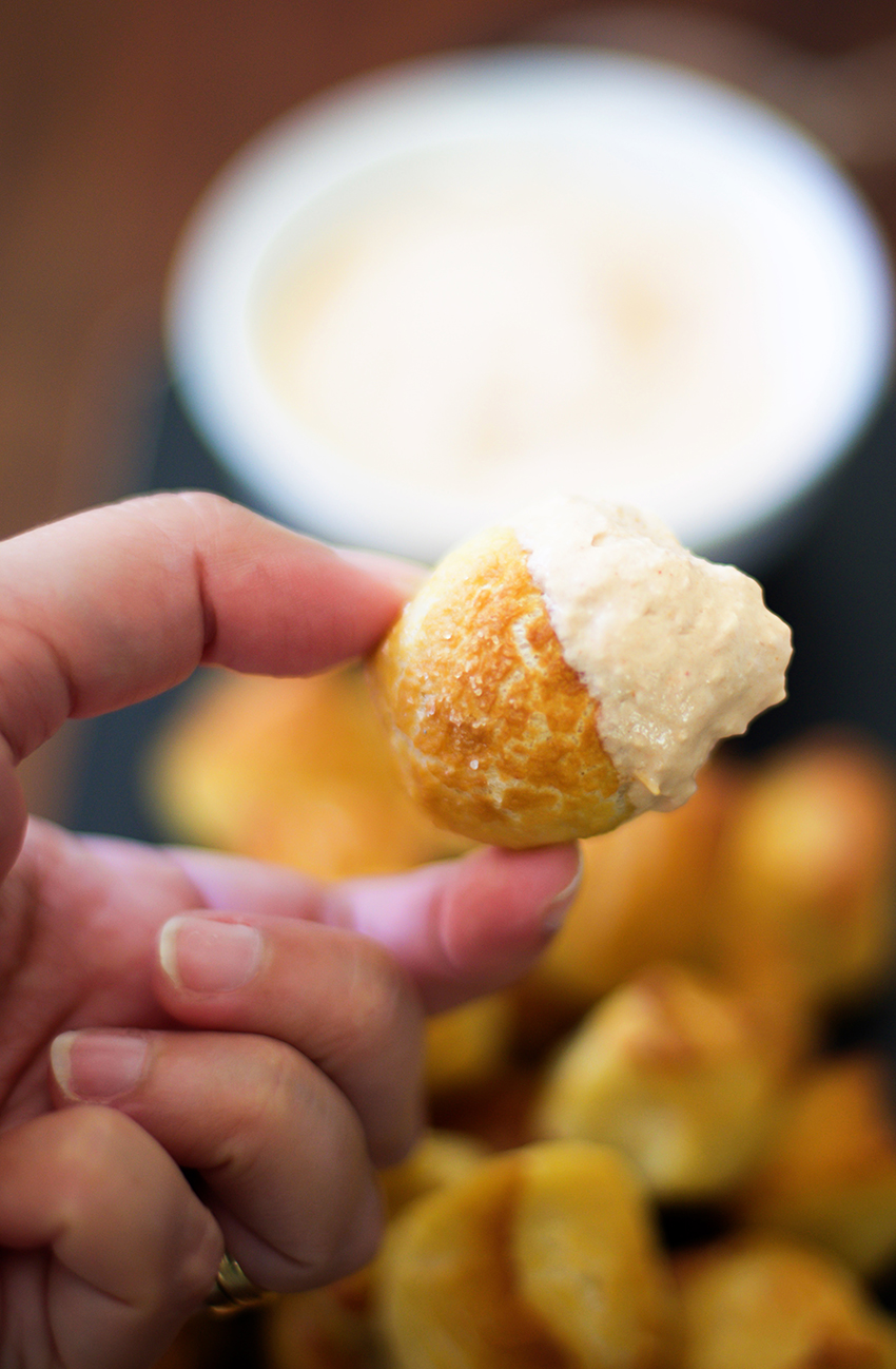 Homemade Pretzel Bites recipe