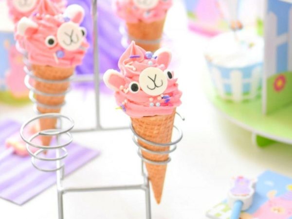 Little Llama Ice Cream Cone Treats