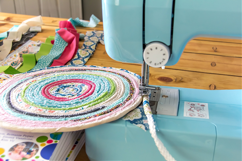 making a rag rug