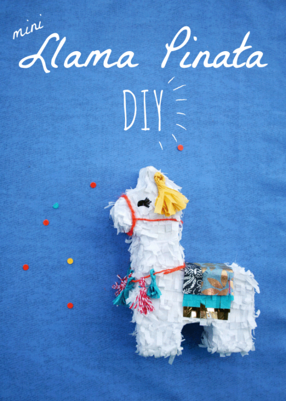 Mini Llama Piñata DIY