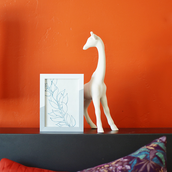 Easy Color Block Frame Results