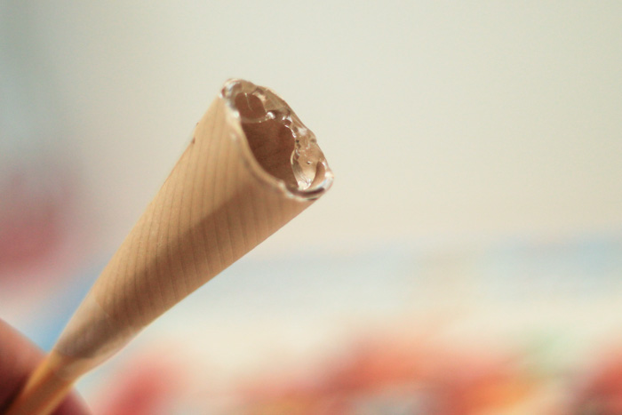 paper cone for an ice cream craft