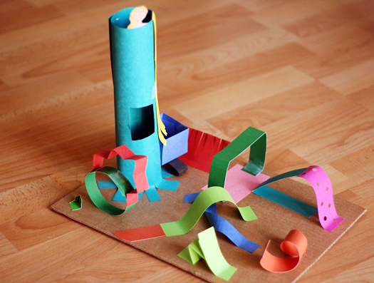 Creating 3-D Paper Sculptures With Kids