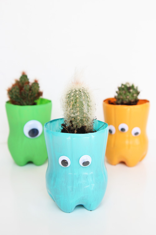 Plastic Bottle Planters