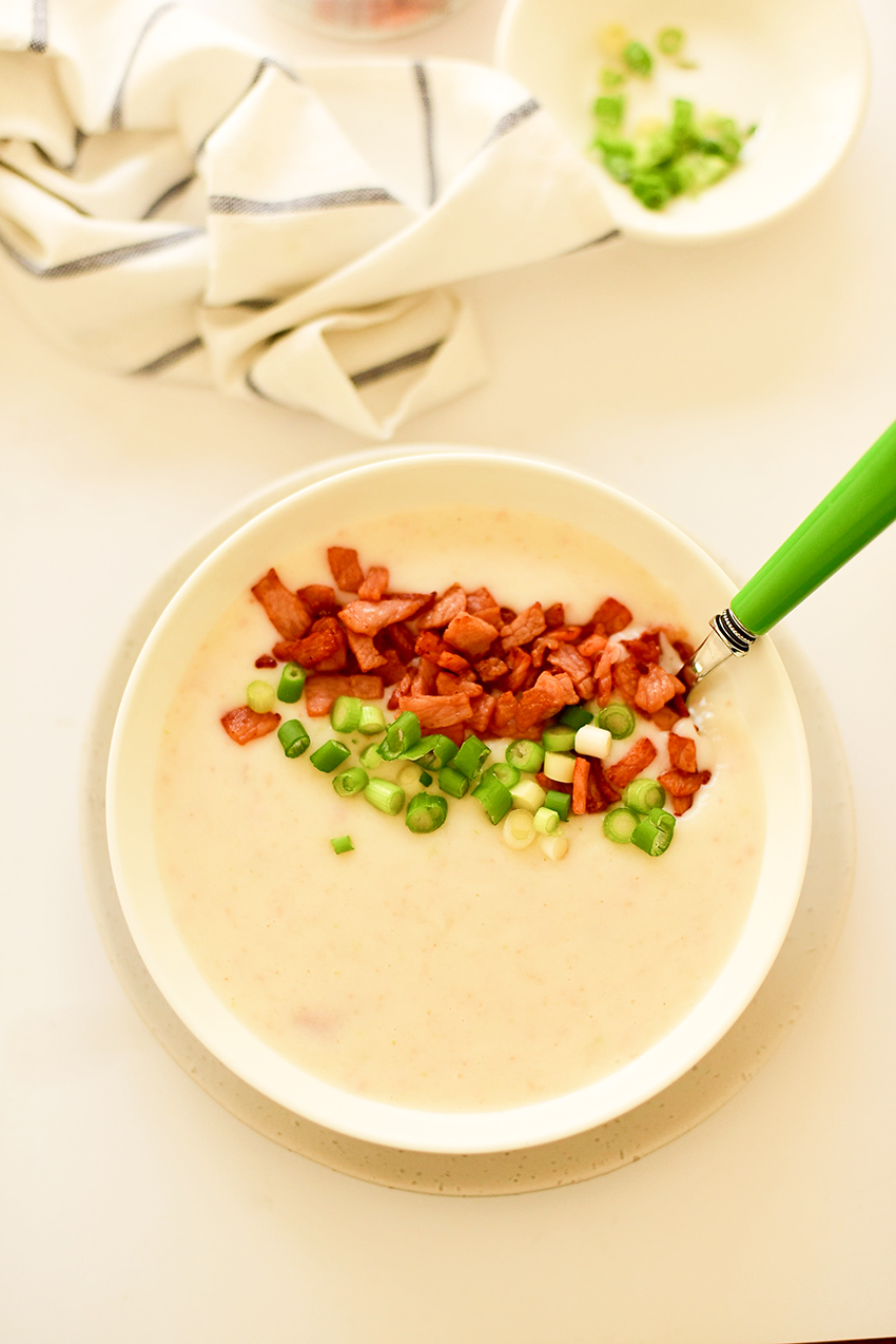 creamy potato soup recipe