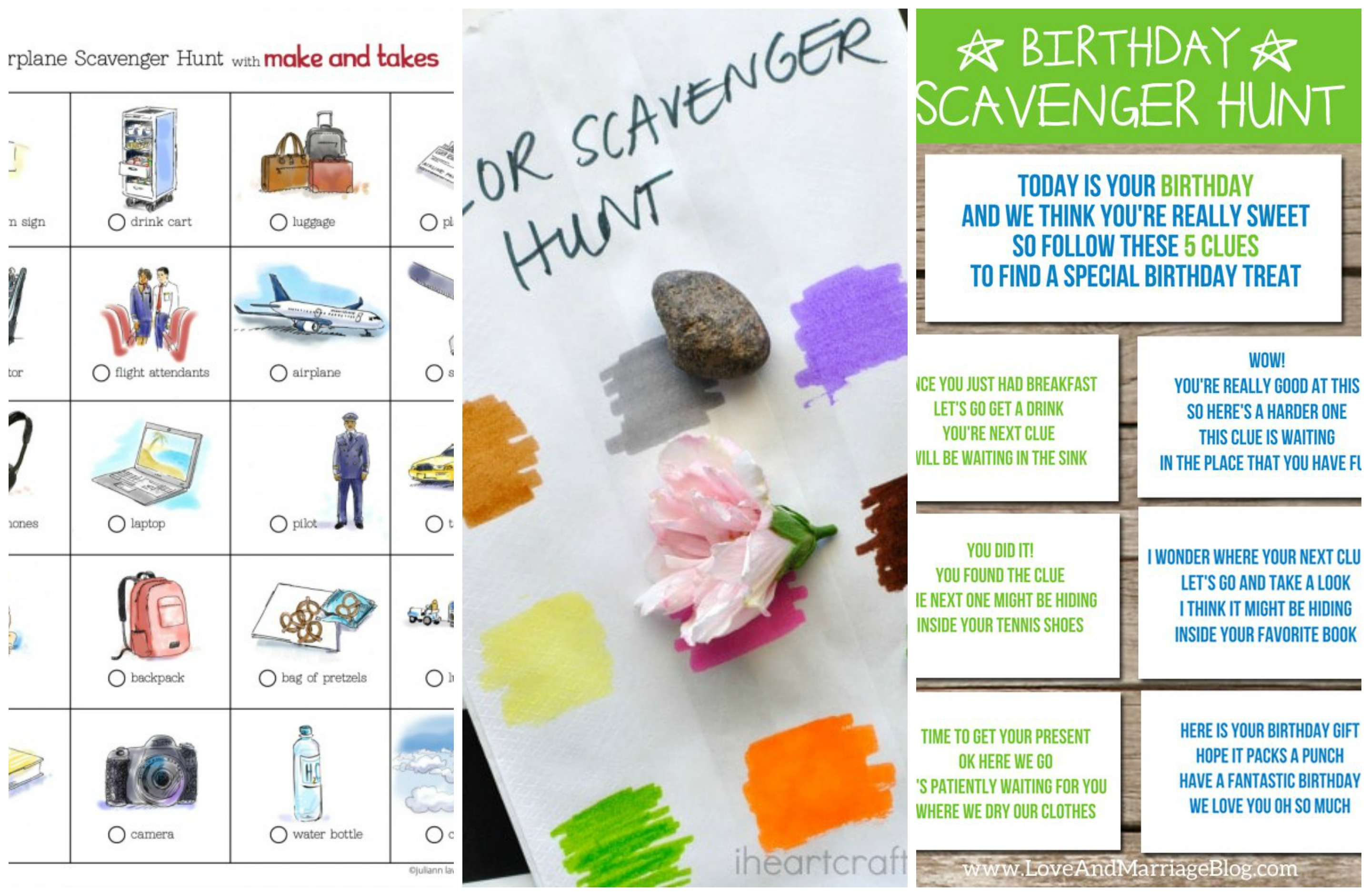 Scavenger Hunt Ideas for Kids