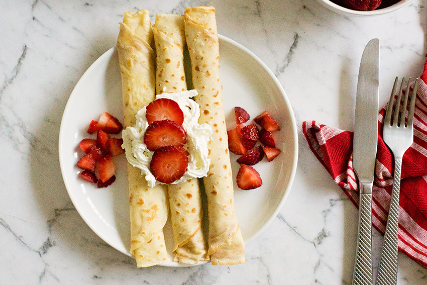 Basic Crepes Recipe