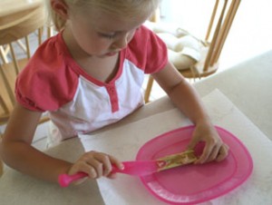 Ants on a Log | Make and Takes