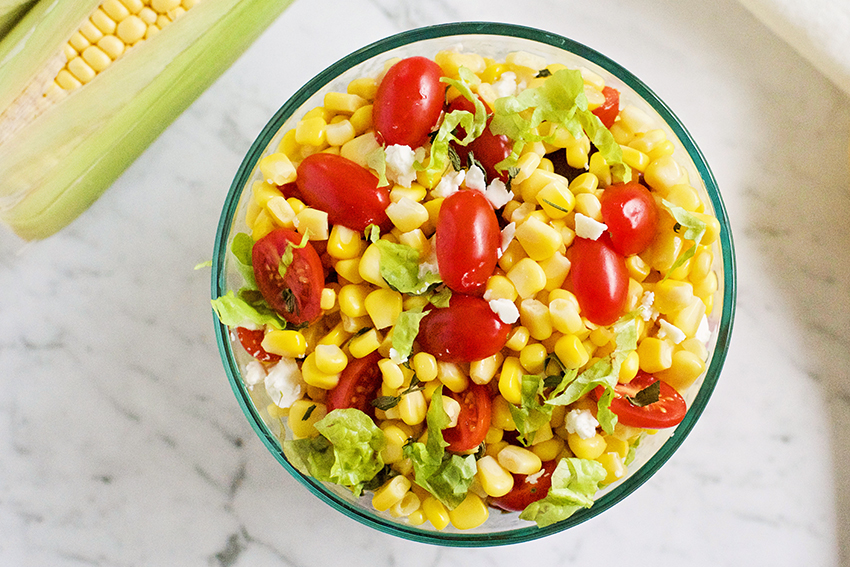 easy summer corn salad recipe