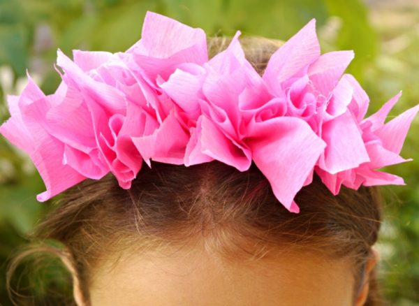 Tissue Paper Headband