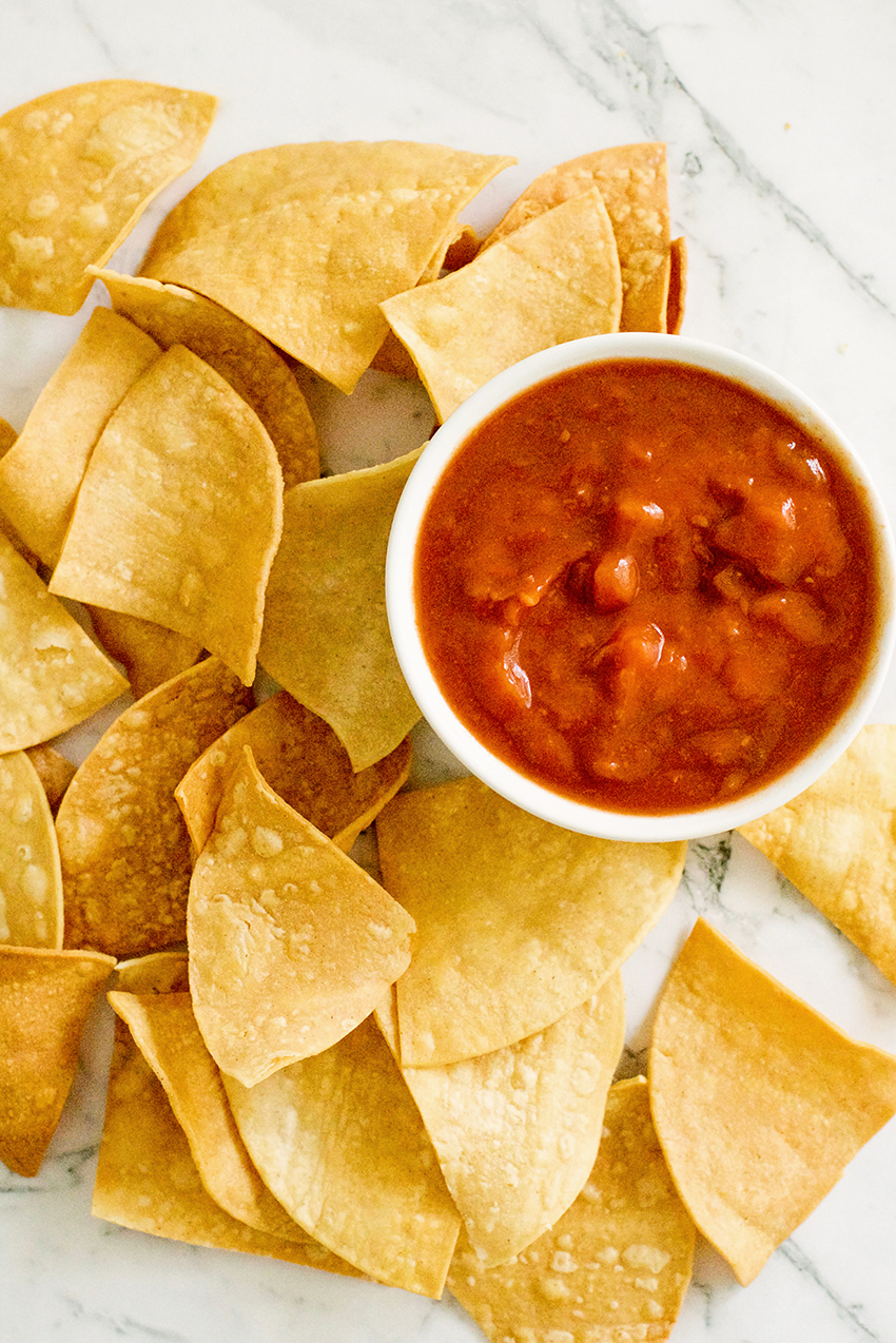Homemade Tortilla Chips Recipe
