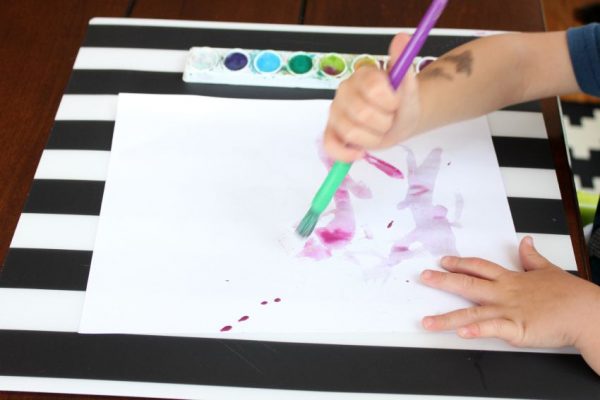 Watercolor Craft for Kids 